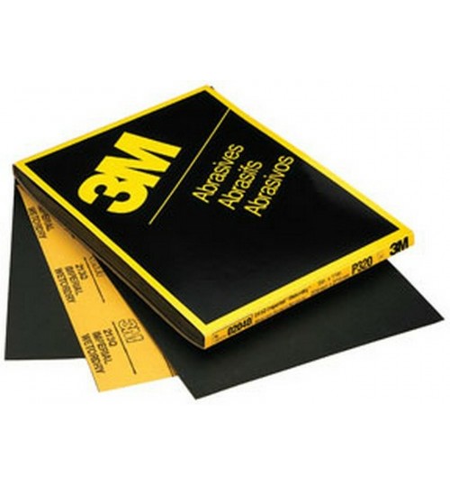3M Imperial Wetordry Sheet, 2500A, 50 sheets